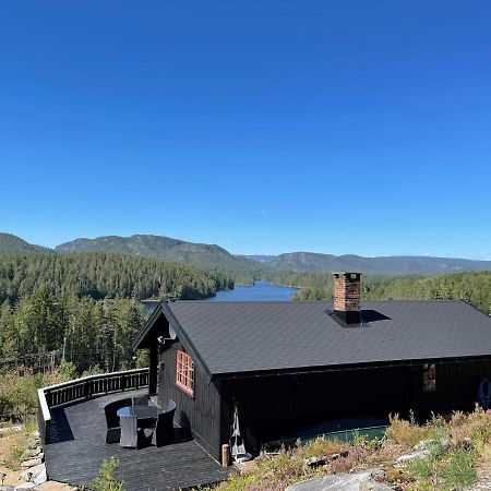Utsikten - Cabin With A Great View Drangedal Luaran gambar